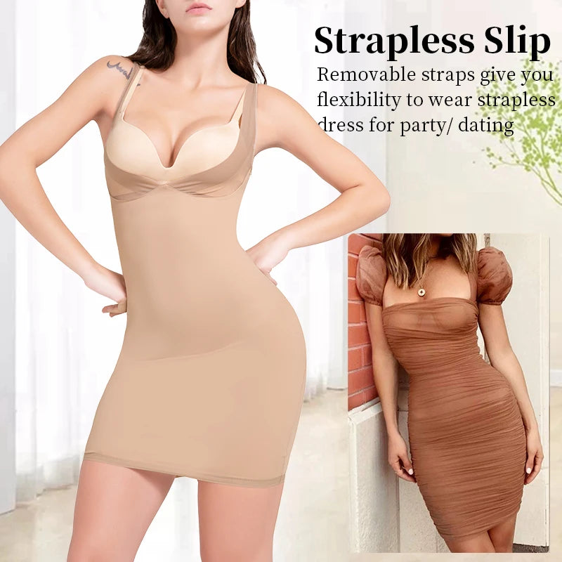 Slim Butt Lifter Waist Trainer Under Dress Body Shaper