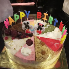 Happy Birthday Number Decorative Candles