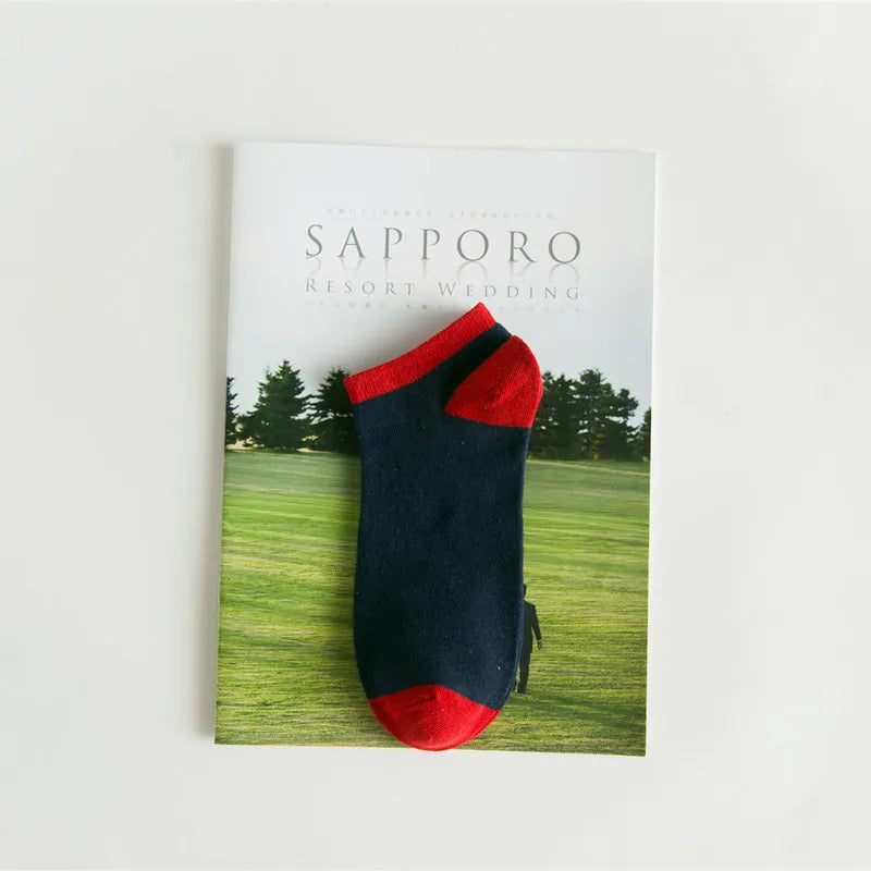 5 Pairs Fashion National Flag Cotton Socks