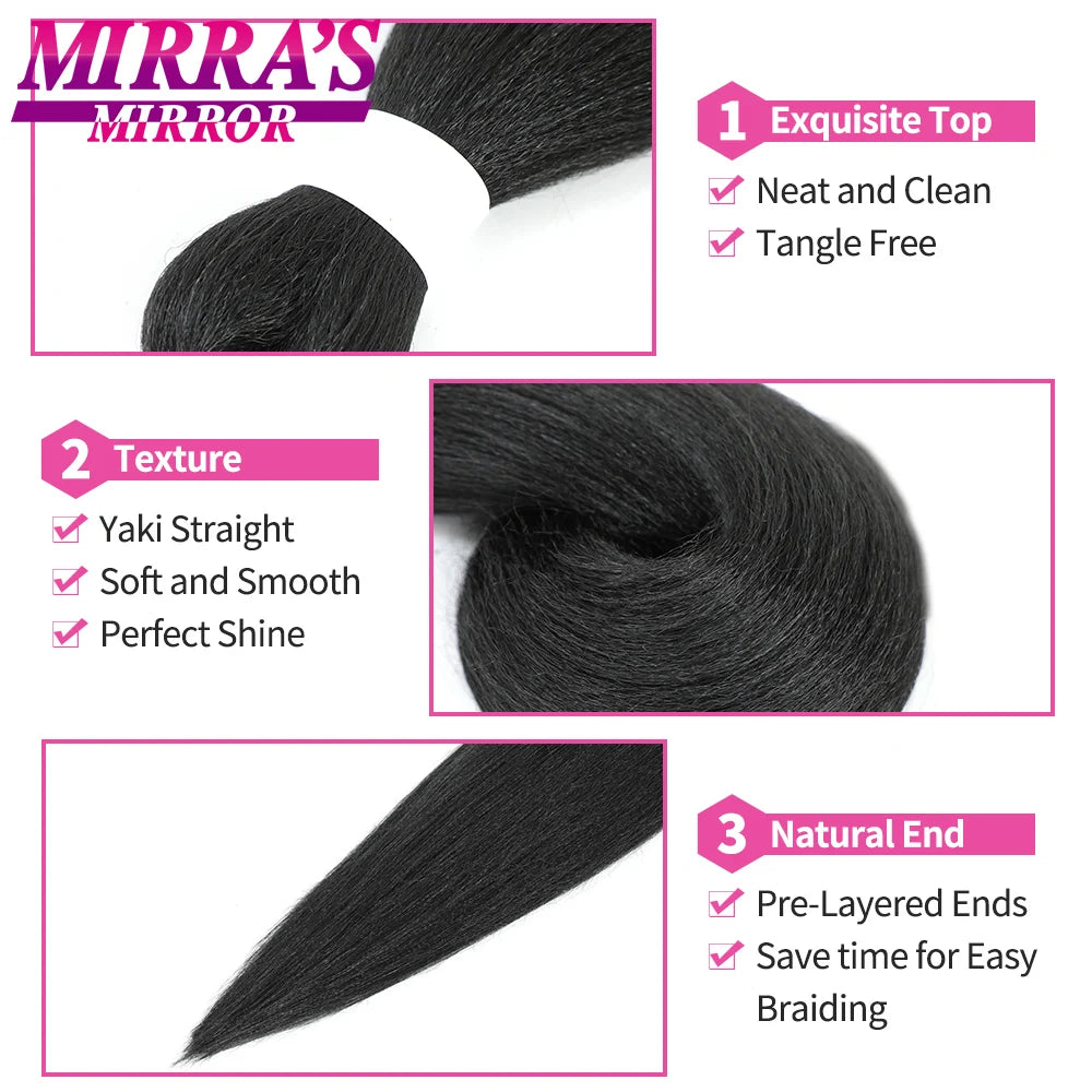Mirra's Mirror Long Pre Stretched Jumbo Braids