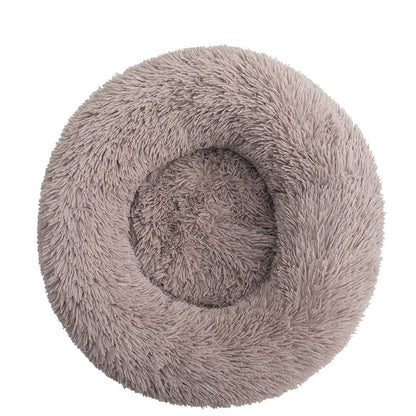 Comfortable Donut Shape Ultra Soft Washable Cushioned Bed