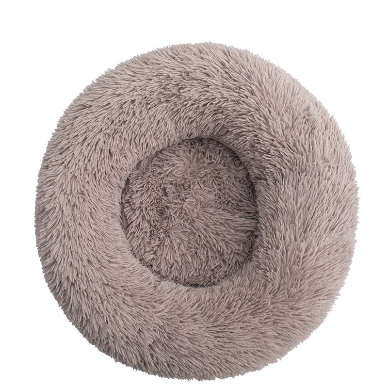 Comfortable Donut Shape Ultra Soft Washable Cushioned Bed