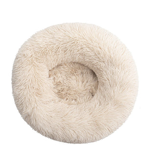 Comfortable Donut Shape Ultra Soft Washable Cushioned Bed