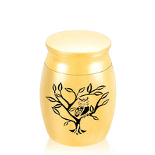 Owl Pattern Keepsake Cremation Urn