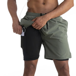 Solid Color Beach Shorts