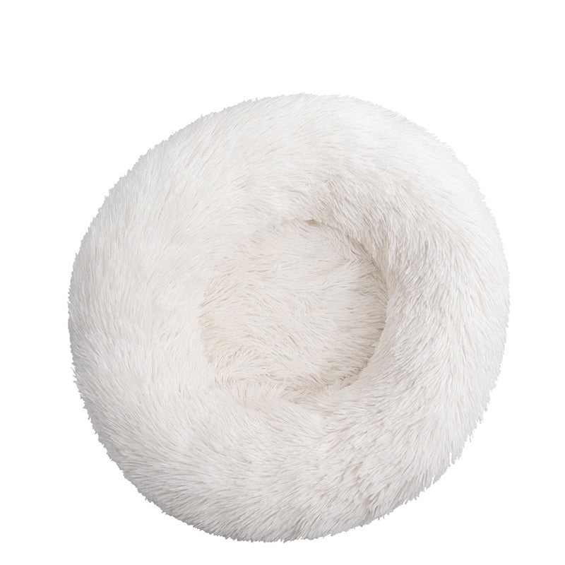 Comfortable Donut Shape Ultra Soft Washable Cushioned Bed