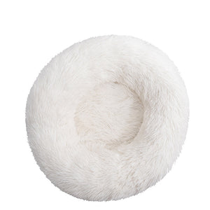 Comfortable Donut Shape Ultra Soft Washable Cushioned Bed