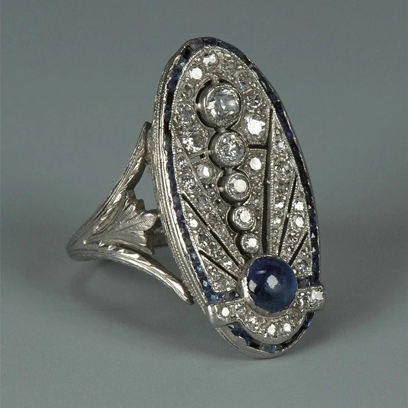 Huitan Western Style Aesthetic Ring