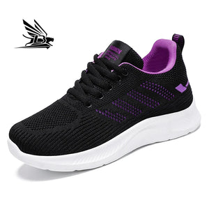 Fashion Fly Knit Comfort Breathable Walking Shoes