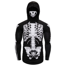 Skull Mask 3D Print Skeleton Hoodie