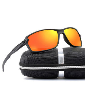 Square Frame Polarized Sunglasses