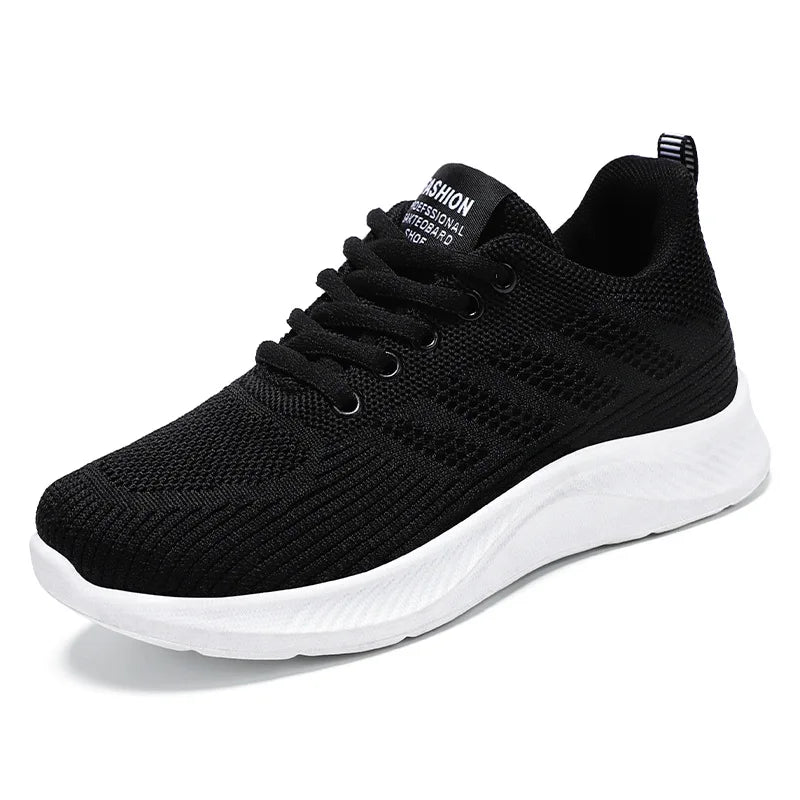 Fashion Fly Knit Comfort Breathable Walking Shoes