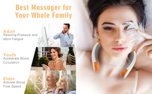 Intelligent Electric Neck Fan With Hot Compress & Vibration