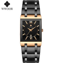 Square Face Roman Numeral Dial Ladies Watch