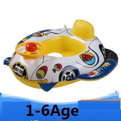 Inflatable Flamingo Kids Swimming Ring