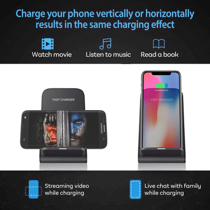 30W Wireless Charger Stand Dock Station