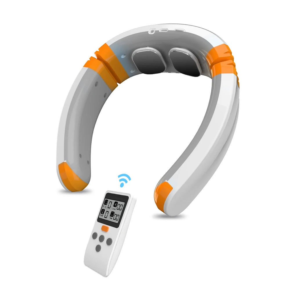 Intelligent Electric Neck Fan With Hot Compress & Vibration