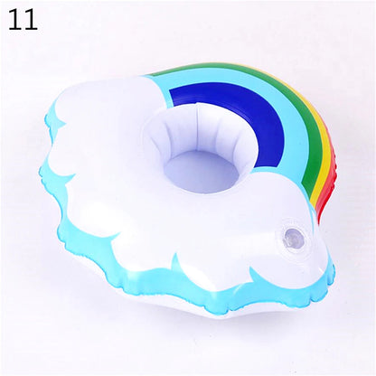Inflatable Cup Pad Drink Holder Pool Float