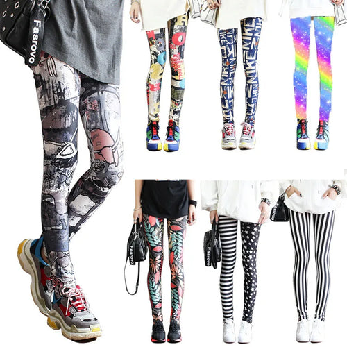 Highly Elastic and Colorful Leggings