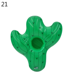 Inflatable Cup Pad Drink Holder Pool Float