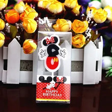 Happy Birthday Number Decorative Candles
