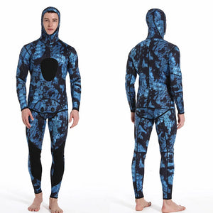 Neoprene Hooded Front Zippered Wetsuit