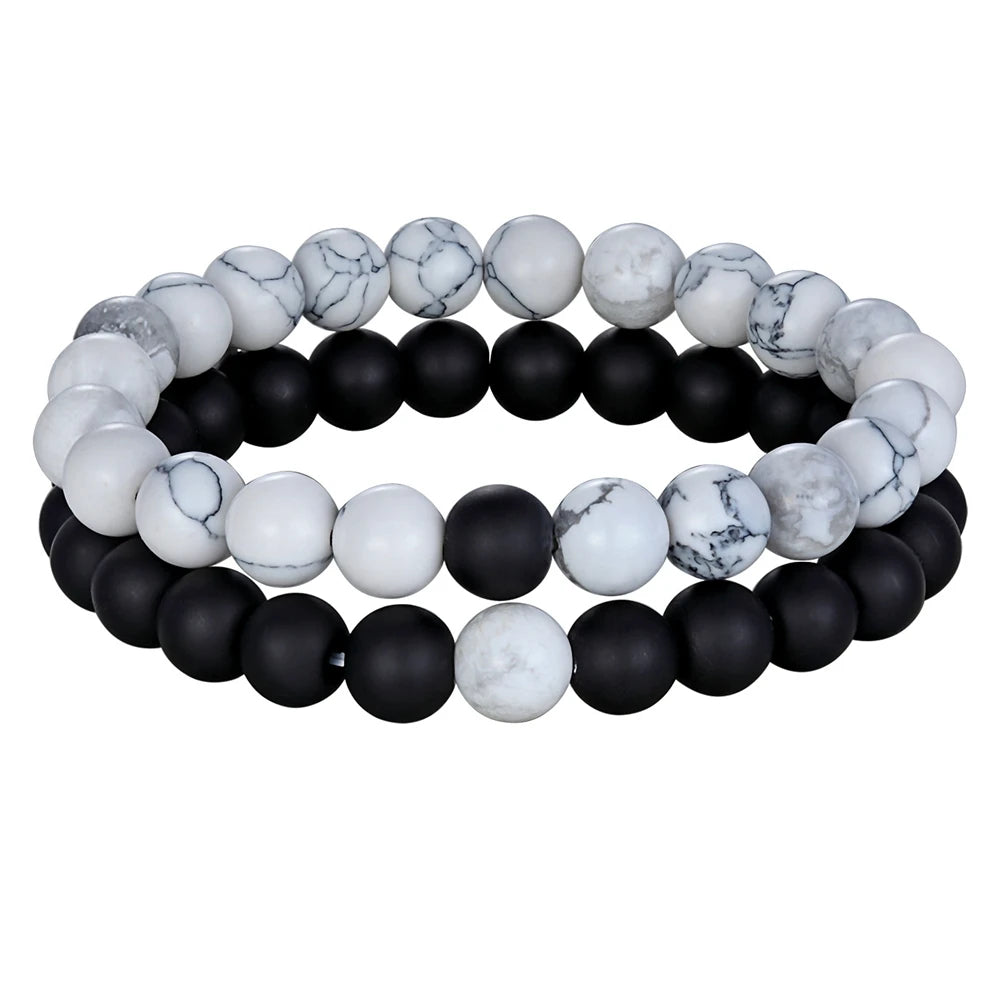 Multi-color Combination Beaded Bracelets