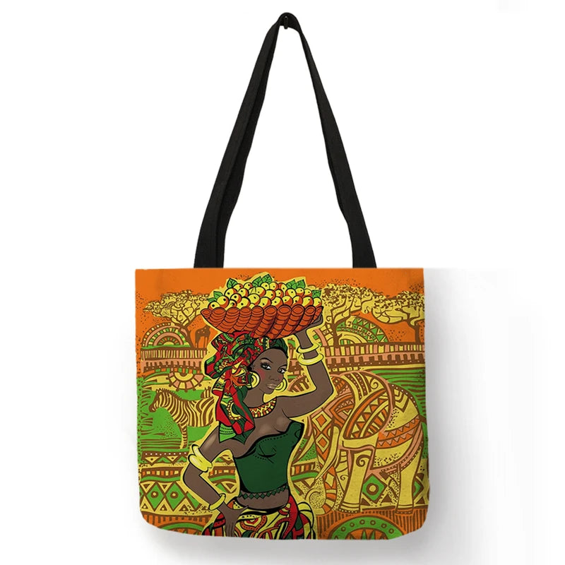 Designer Print Handbag