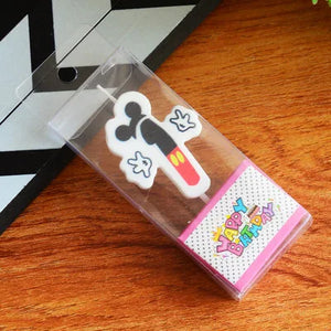Happy Birthday Number Decorative Candles