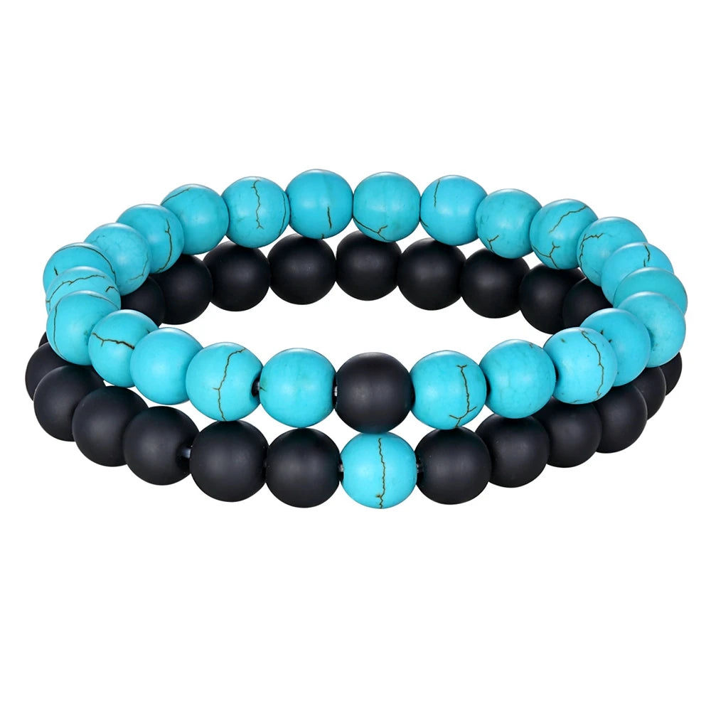 Multi-color Combination Beaded Bracelets