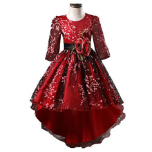 Floral Elegant Wedding and Evening Party Dress