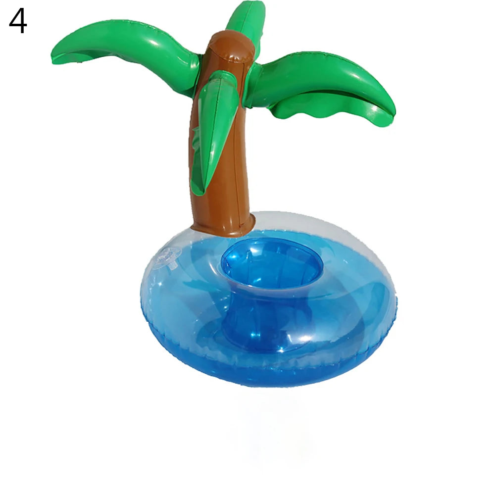 Inflatable Cup Pad Drink Holder Pool Float