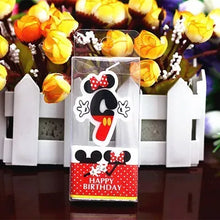Happy Birthday Number Decorative Candles
