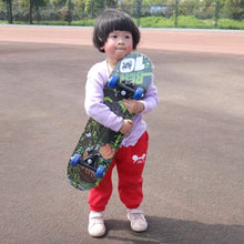 60CM Cartoon Print Maplewood Kids Skateboard