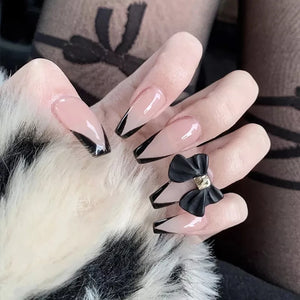 24pcs Mid Length Removable Wear Full Cover Nails