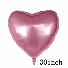 Love Heart Bear Foil Balloons