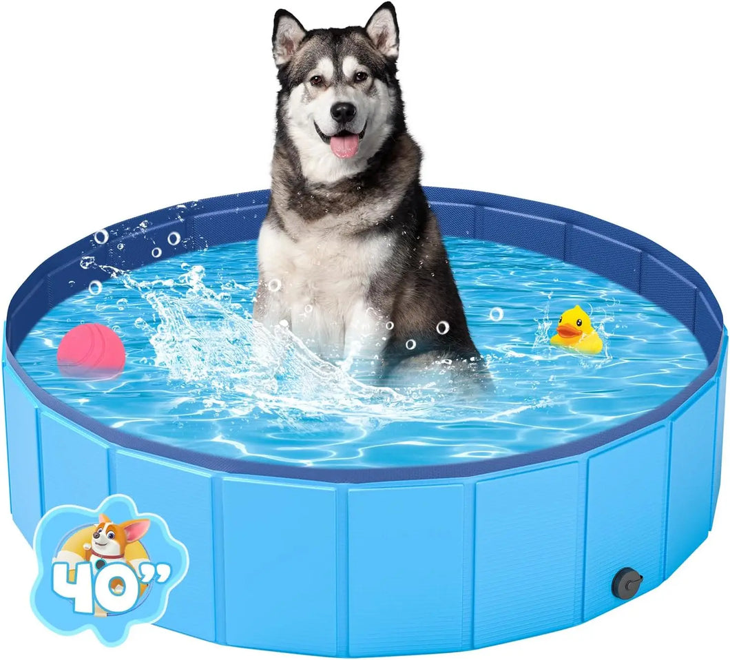 Foldable Portable Hard Plastic Dog Pool