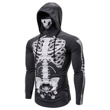 Skull Mask 3D Print Skeleton Hoodie