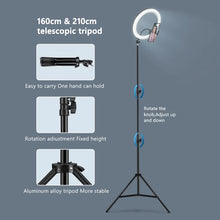 Selfie Ring Light Photography Tripod Stand