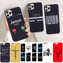 Jesus Print Cover for iPhone