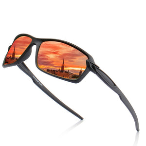 Square Frame Polarized Sunglasses