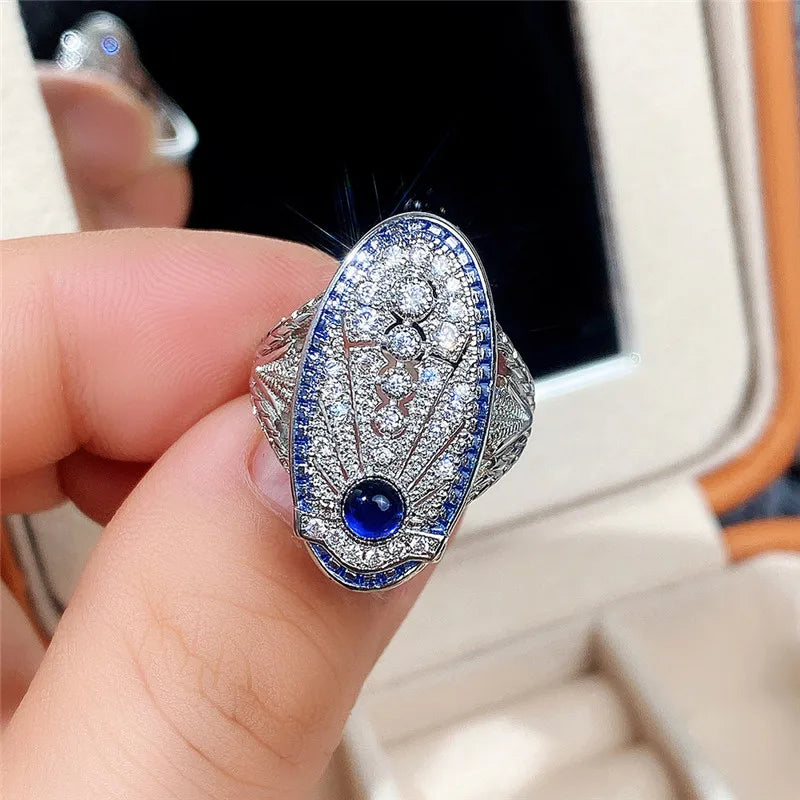 Huitan Western Style Aesthetic Ring