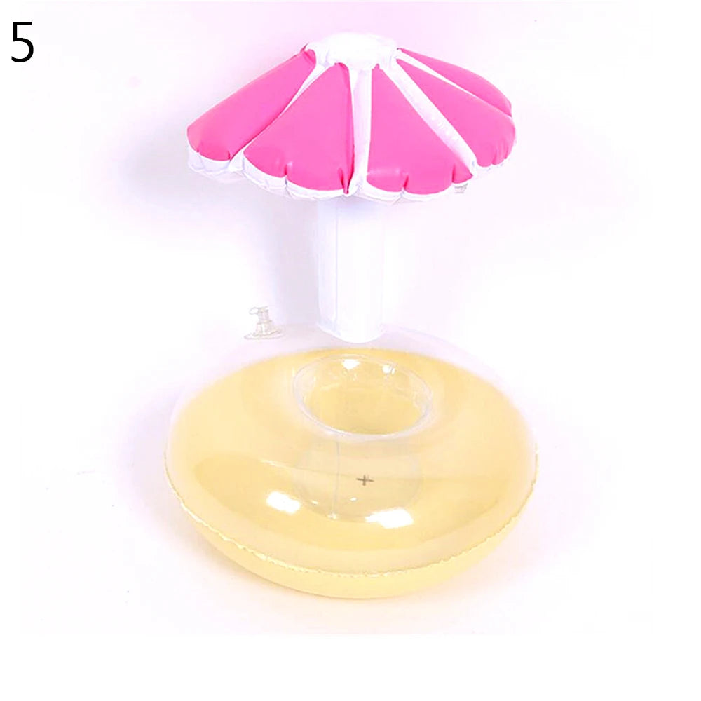 Inflatable Cup Pad Drink Holder Pool Float