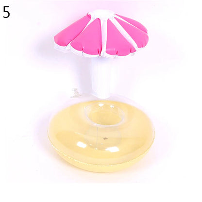 Inflatable Cup Pad Drink Holder Pool Float
