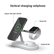 3 in 1 Wireless Charger Stand For iPhone & Apple Watch & Airpods