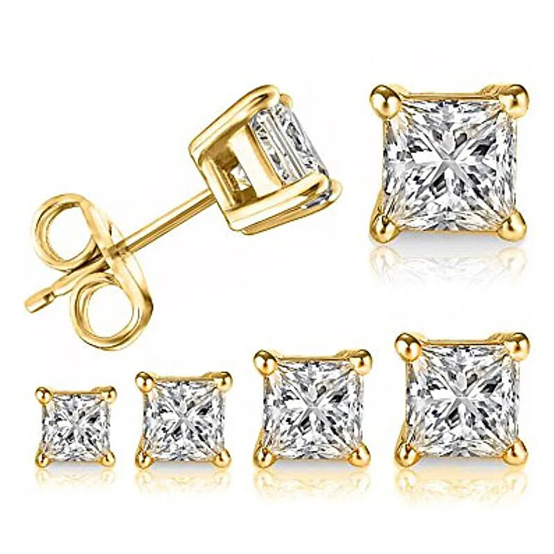 IOGOU 925 Sterling Silver Stud Earrings