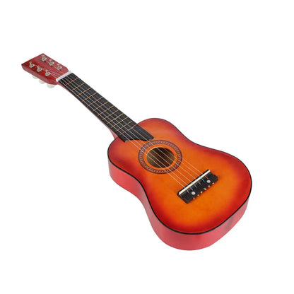 25" Basswood Acoustic Guitar with Pick Strings