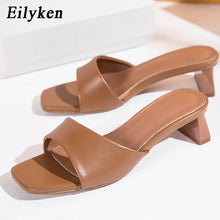 Eilyken Open Toe Flat Casual Slides