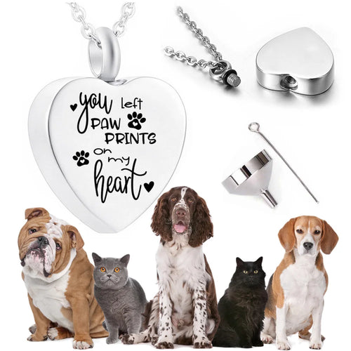 Pet Keepsake Urn Cremation Necklace