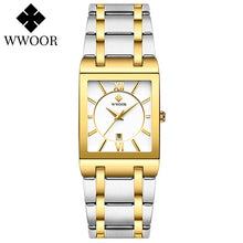Square Face Roman Numeral Dial Ladies Watch